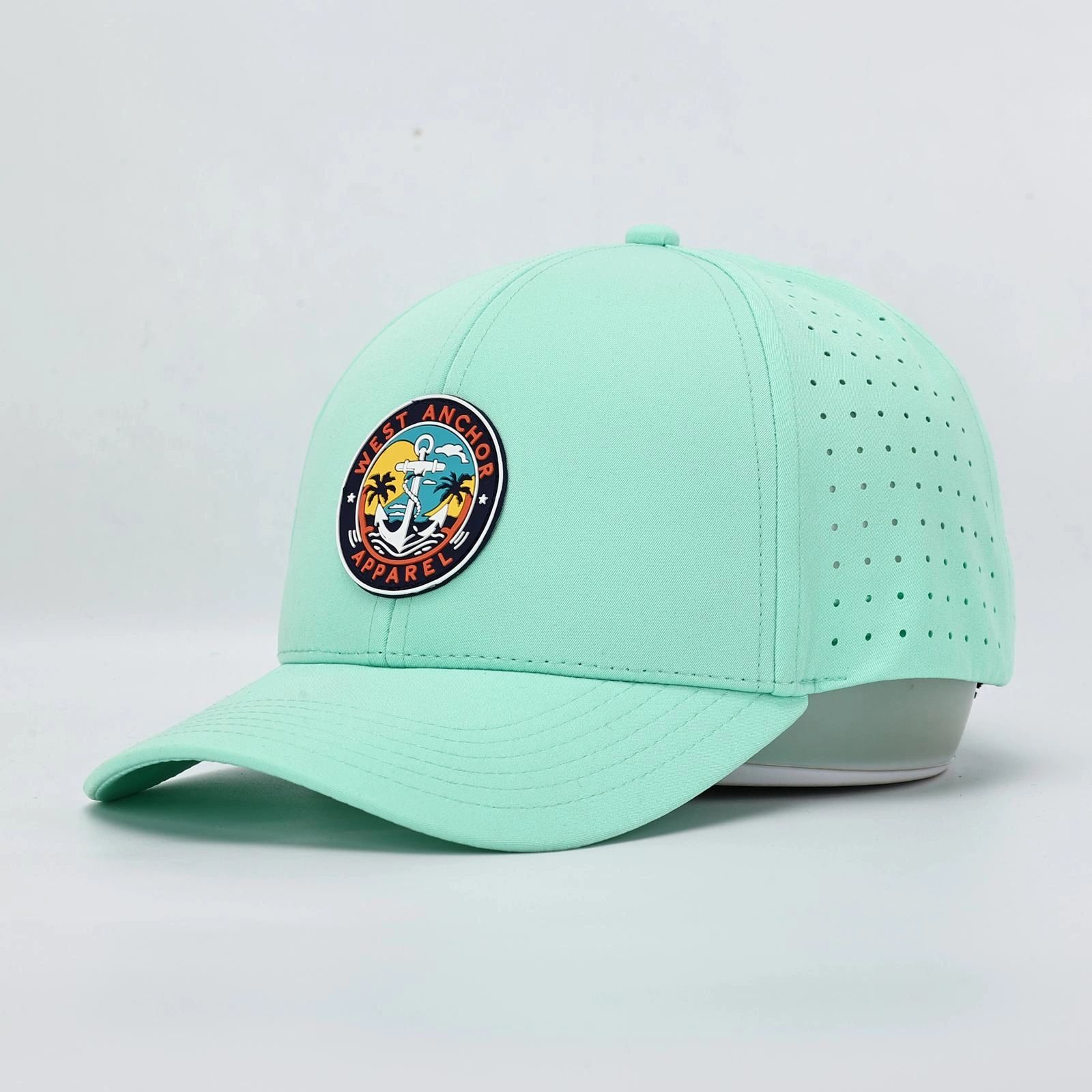 Mint green baseball cap West Anchor Apparel